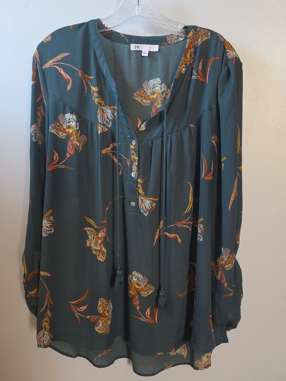 DR2 Teal Blouse